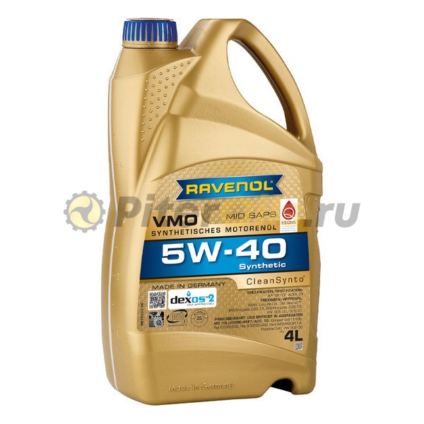 RAVENOL моторное масло VMO SAE 5W-40 (4л) 4014835723894