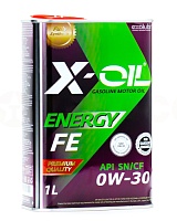 X-OIL Energy FE 0w30 SN/CF, 1л