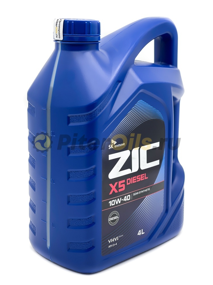 ZIC X5 Diesel 10w40 CI-4 (4л) 162660
