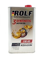 Rolf 3-SYNTHETIC ACEA A3/B4 5w40 (1л) металл 322552