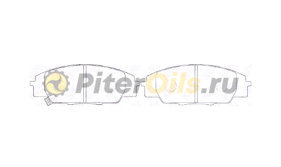 Тормозные колодки передние NIBK PN8423 (GDB3189) Honda Civic 01-05
