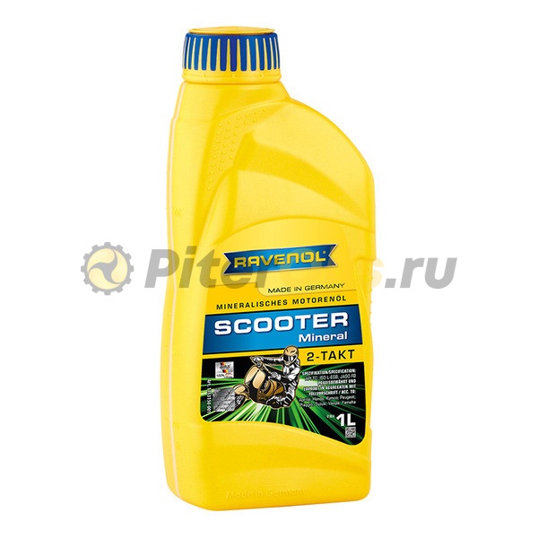 Ravenol Scooter 2-Takt Mineral (1л) 4014835728813