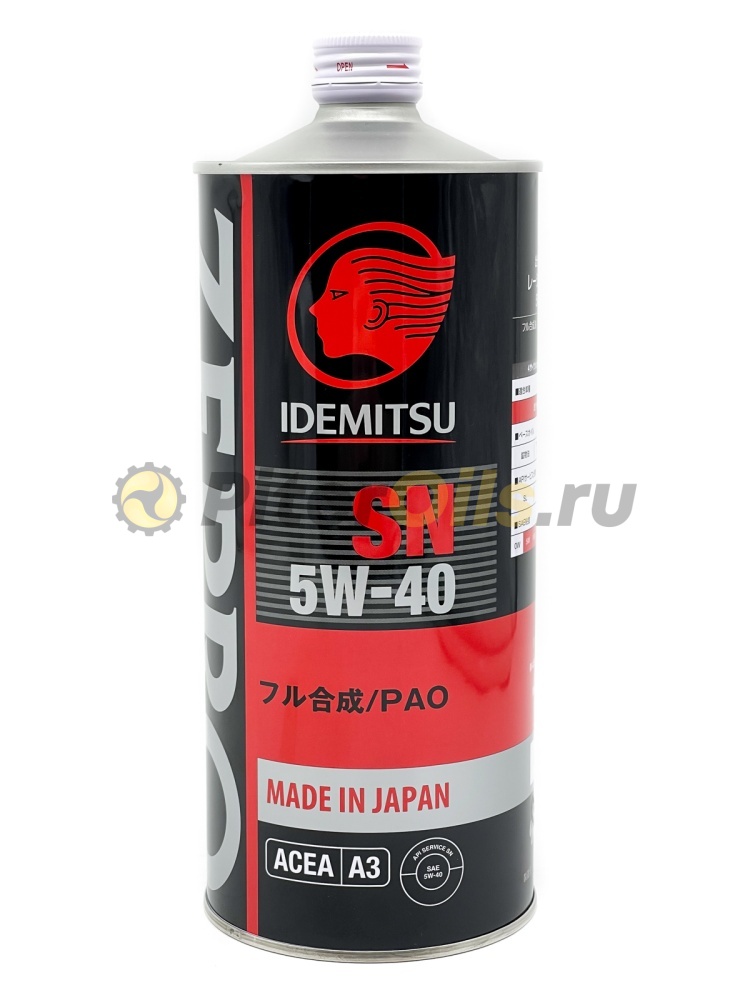 IDEMITSU Zepro Racing SN 5W-40 (1л) 3585-001