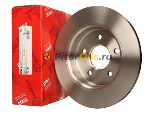 Тормозной диск задний TRW DF4372 265x10.9 для Ford Focus, Ford C-Max 1шт