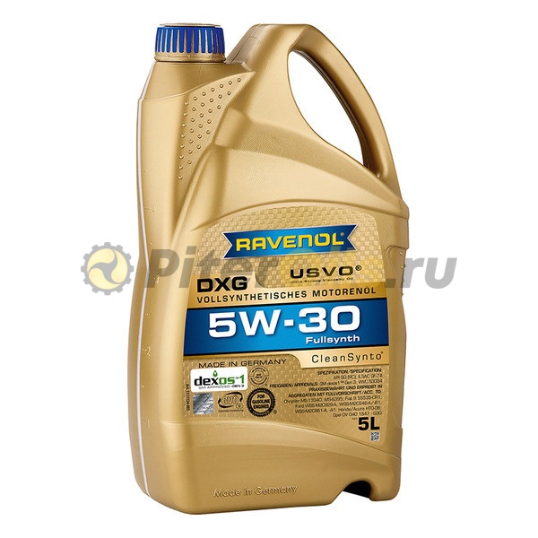 RAVENOL моторное масло DXG SAE 5W-30 (5л) 4014835732353