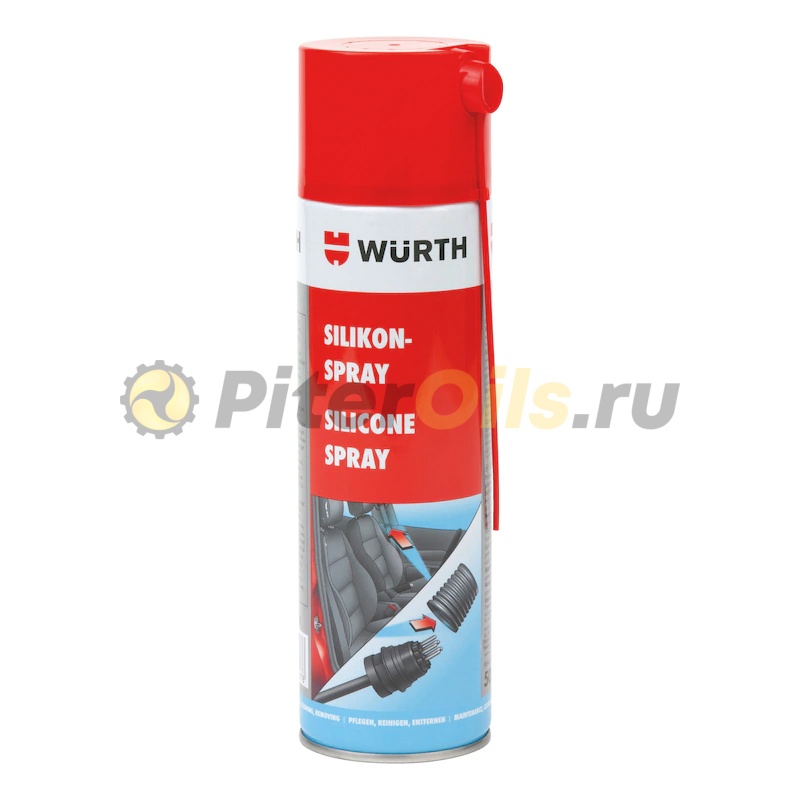 WURTH спрей силикон 500мл, MTE 0893221