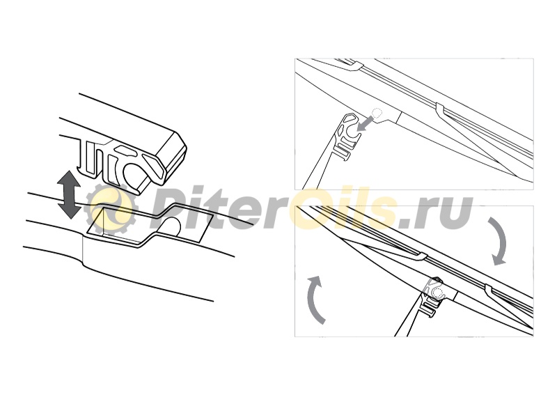LYNX LR30D Щетка стеклоочистителя задняя
