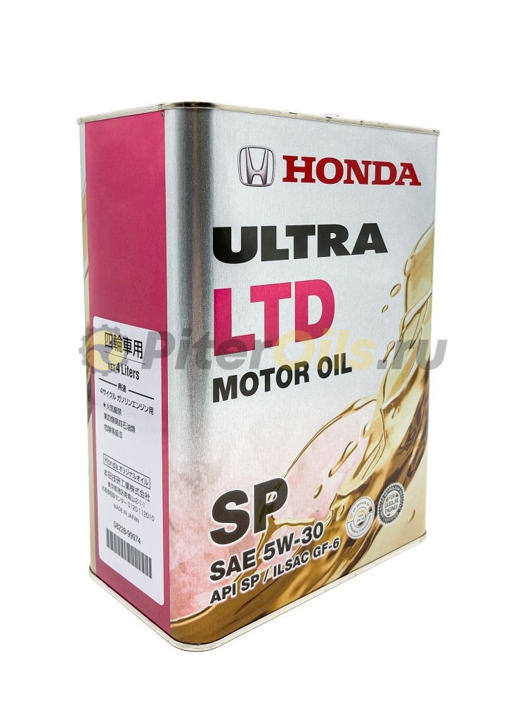 Honda Ultra Ltd SP/GF-6 5w30 (4л) 0821899974/0822899974