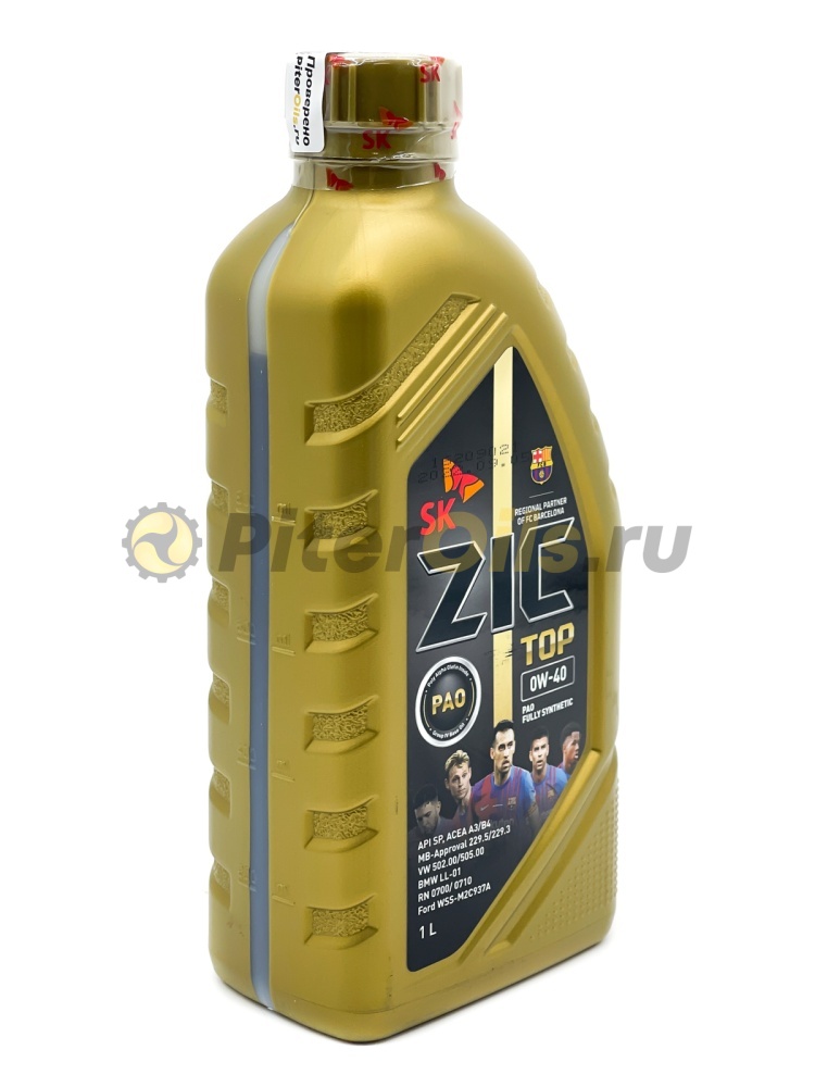 ZIC TOP 0w40 (1л) 132900/132611