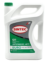 Антифриз Sintec EURO зеленый (10кг) 990571