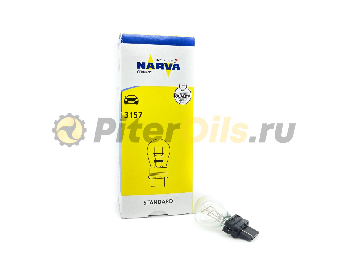 17945 Лампа NARVA P27/7W 12V W2,5x16q	