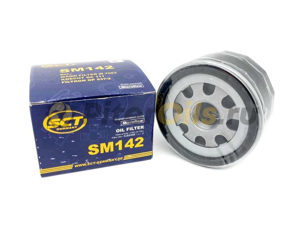Фильтр масляный SCT SM142 (W75/3)