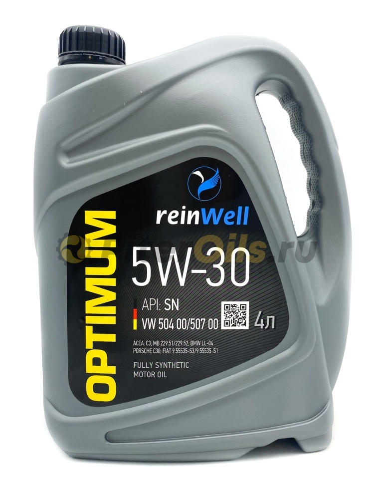ReinWell 5W-30 504/507 4л. 4954