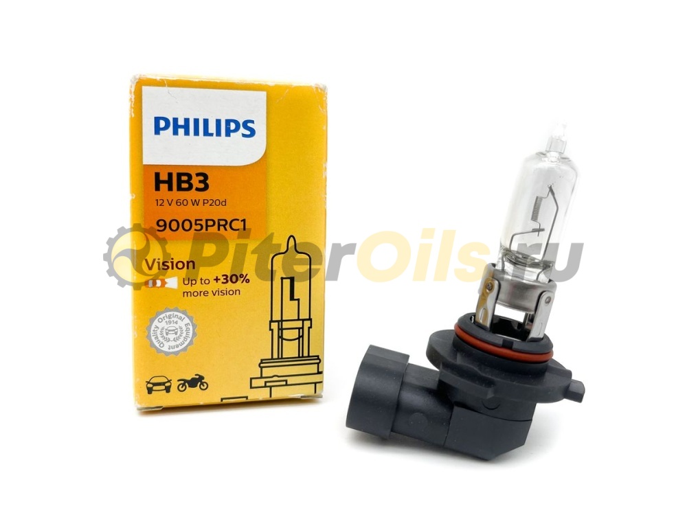 9005PRC1 PHILIPS Лампа 12V HB3 60W +30% PREMIUM 