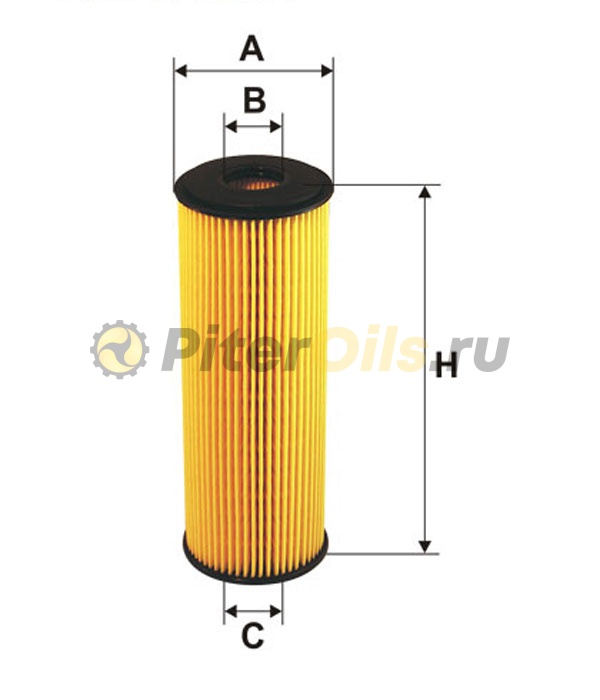 Фильтр масляный FILTRON OE640/3 (HU727/1X, SH414) 