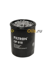 Фильтр масляный FILTRON OP618 (W712/83, W712/98)