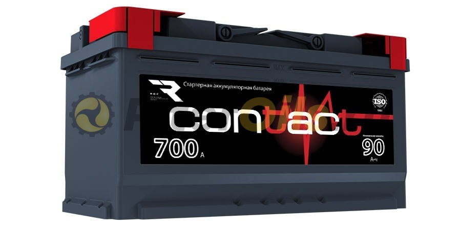 Аккумулятор Contact 90 Ah 700А пр. пол. (+ -) 353x175x190