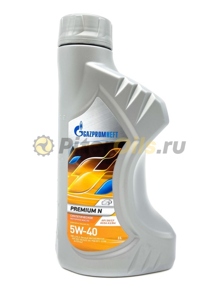 Газпромнефть Premium N 5W40 SN/CF 1л 2389900143