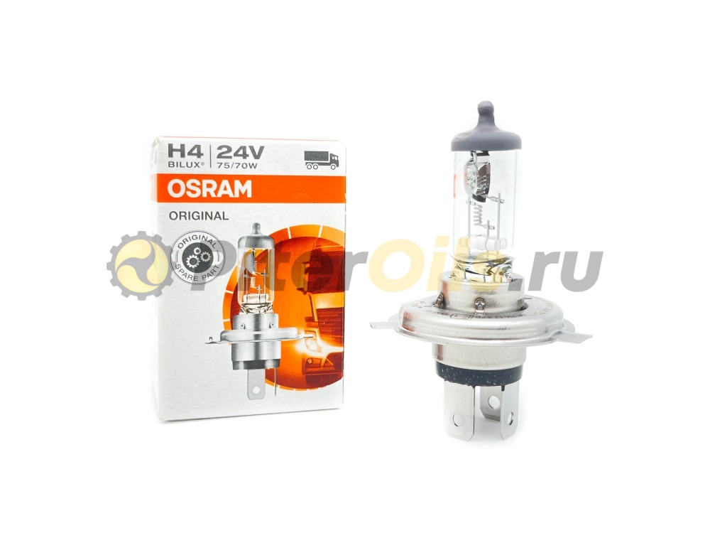 Osram 64196 Лампа H4 24V 75/70W P43t