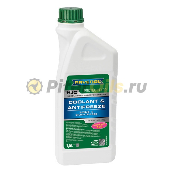 RAVENOL антифриз конц. HJC Concentrate Protect FL22 (1,5л) 4014835755819