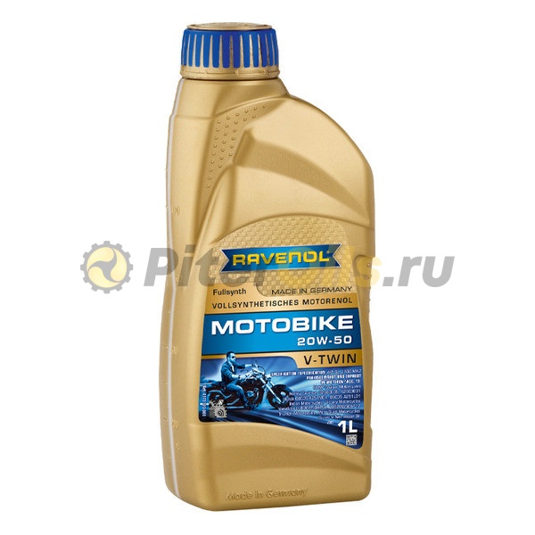 RAVENOL моторное масло Motobike V-Twin SAE 20W-50 Fullsynth (1л) 4014835803251