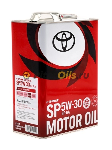 Toyota Motor Oil ILSAC GF-6A 5w30 (4л) 0888010705/0888013705