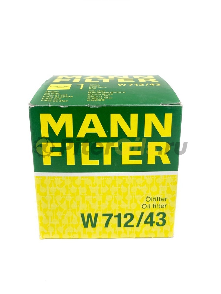 Фильтр масляный MANN W712/43