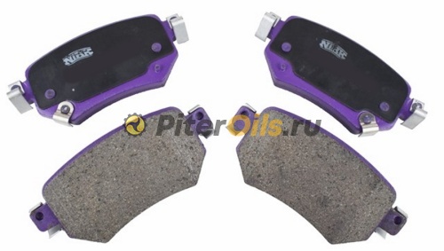 Тормозные колодки задние NIBK PN0673 (GDB3632) MAZDA 6 GJ