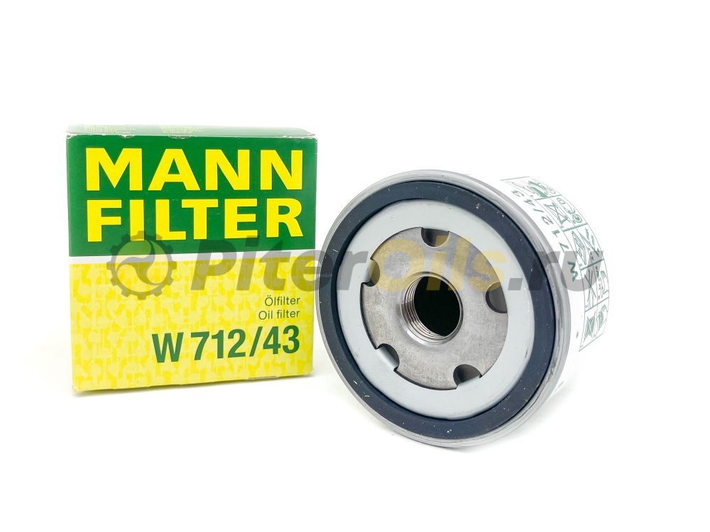 Фильтр масляный MANN W712/43