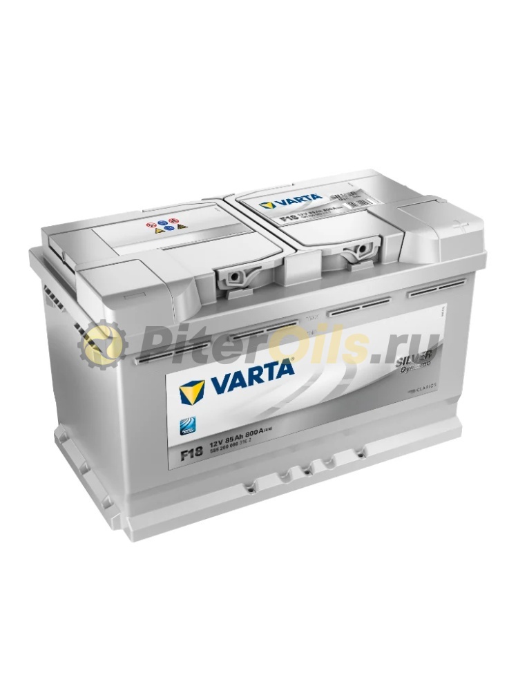 Аккумулятор VARTA Silver Dynamic F18 85А/ч 800A 315x175x175  (- +) 585 200 080