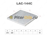 Фильтр салона угольный LYNX LAC028С (AC104C. CAC1102)