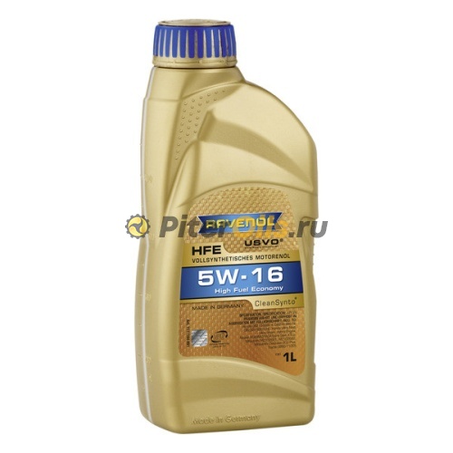 RAVENOL моторное масло High Fuel Economy HFE SAE 5W-16 (1л) 4014835812284