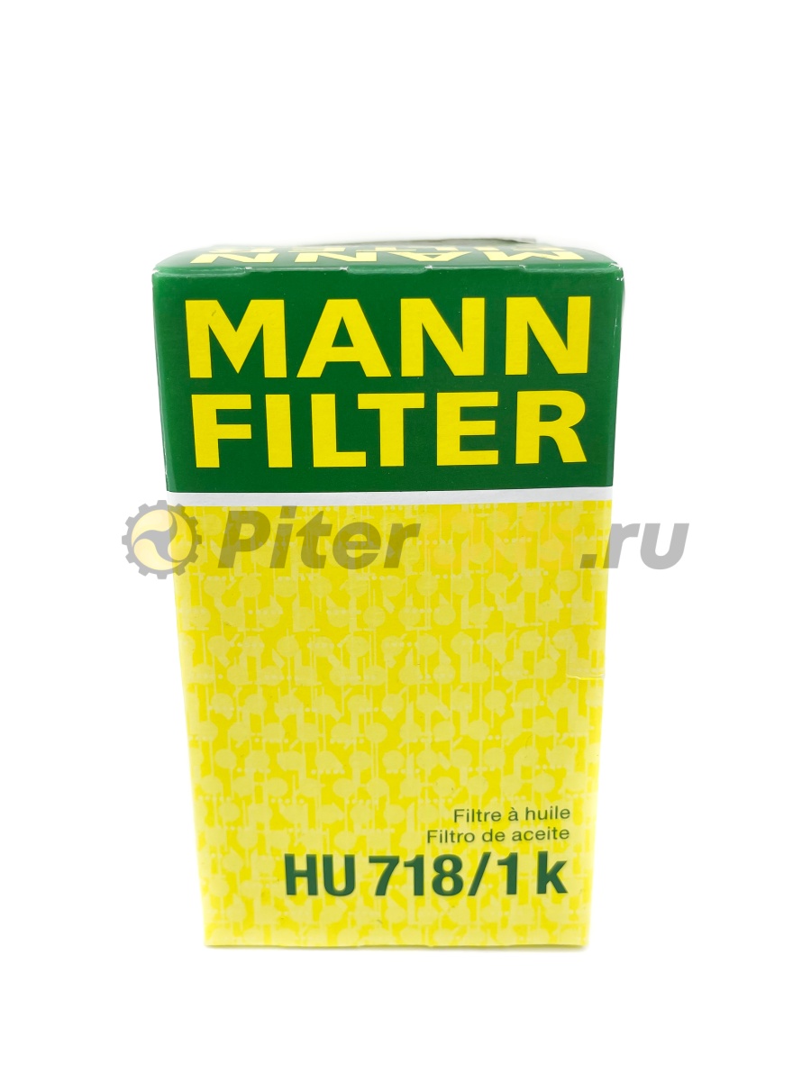 Фильтр масляный MANN HU718/1k (OX153D3)