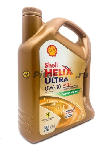 Shell Helix Ultra 0w30 A5/B5 (4 л) 550052175/550046685