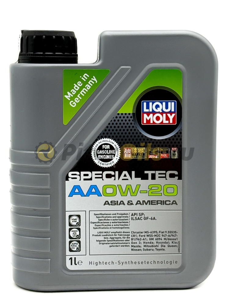 LIQUI MOLY Special Tec AA 0W-20 (1л) 8065/6738