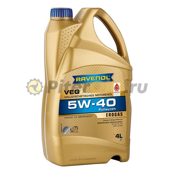 RAVENOL моторное масло VEG SAE 5W-40 (4л) 4014835848344