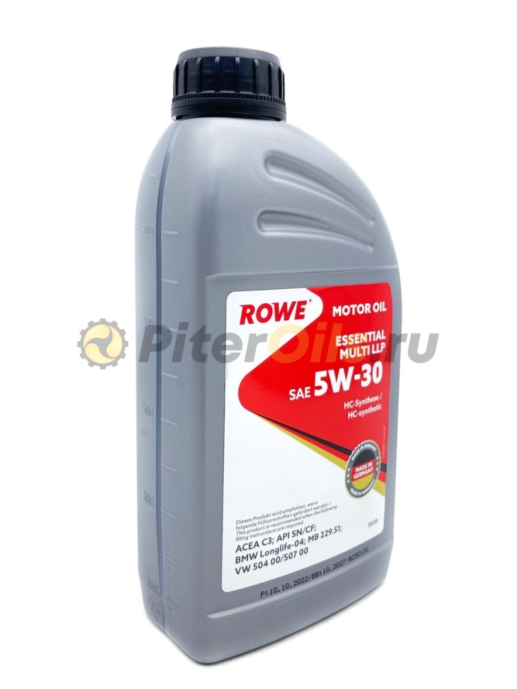 Rowe ESSENTIAL MULTI LLP 5W-30 (1л) 202381772A