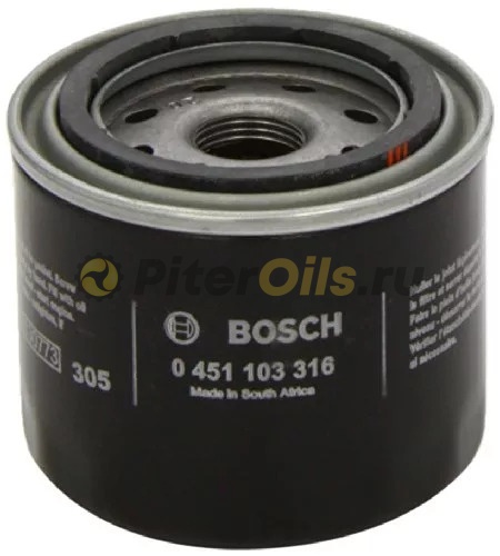 Фильтр масляный Bosch 0451103316 (W811/80)