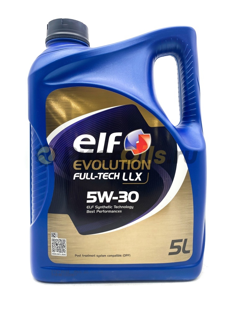 Elf Evolution Full-tech LLX 5w30 (5л) 194890