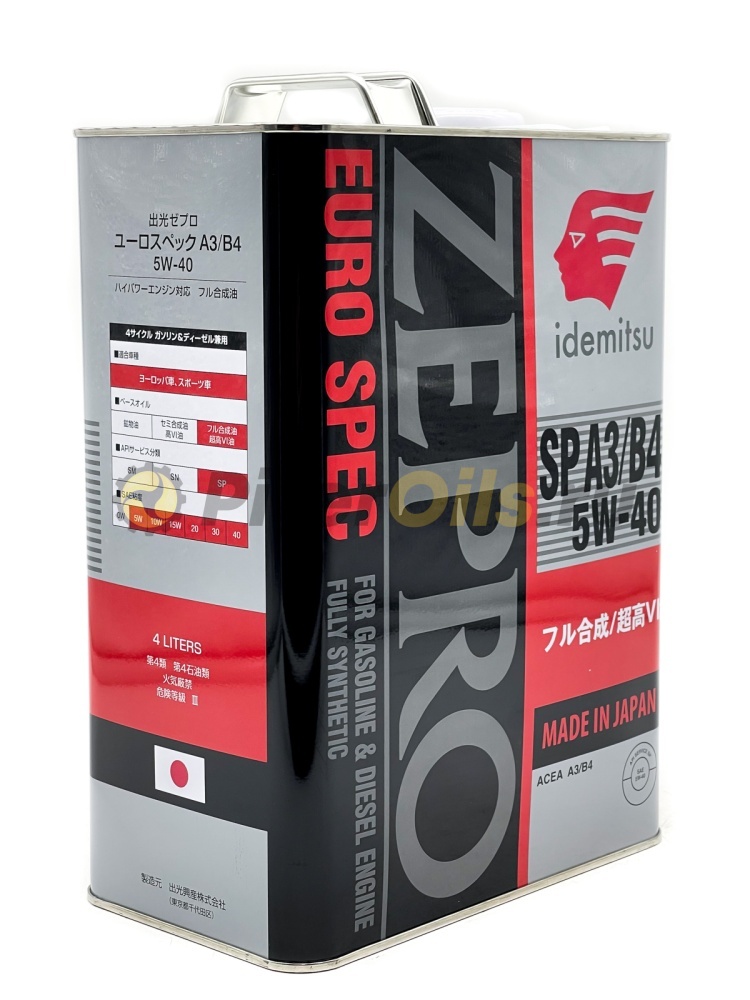 IDEMITSU Zepro Euro Spec F-S SP 5W-40 (4л) 1849-004