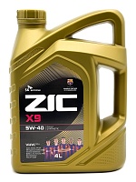 ZIC X9 5w40 API SP (4л) 162613/162000