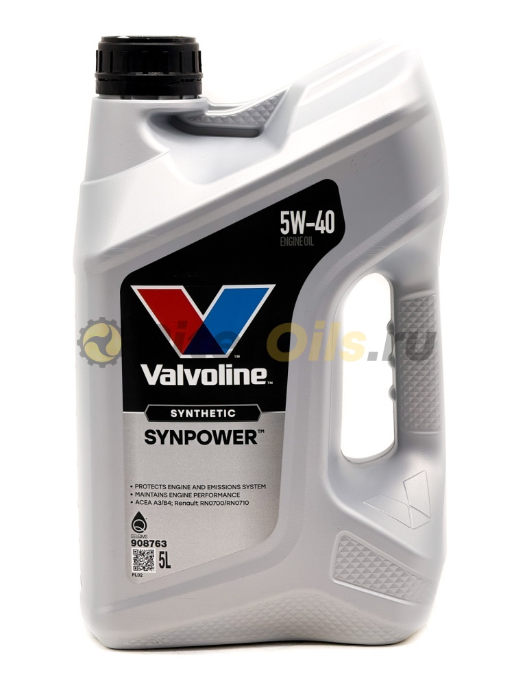 Valvoline SynPower 5w40 5л 872382/908763