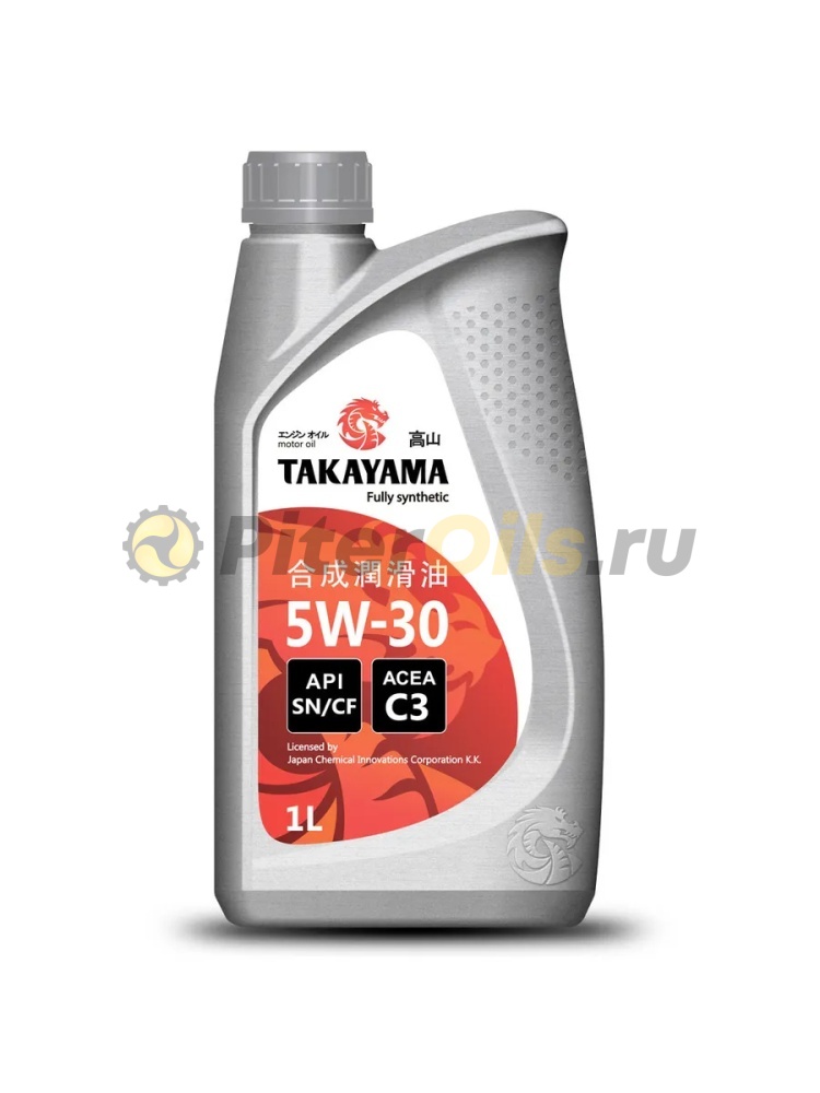 TAKAYAMA 5W30 SN/CF C3 (1л) 605530