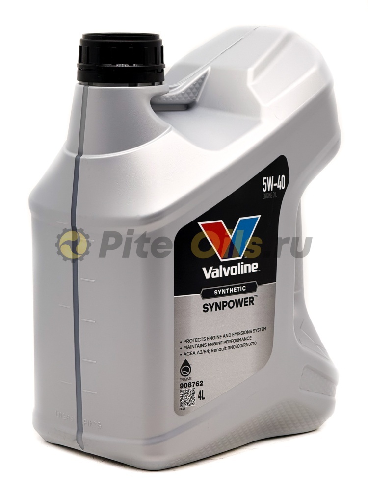 Valvoline SynPower 5w40 4л 872381/908762