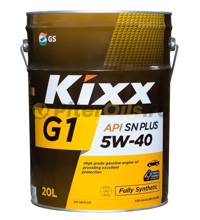Kixx G1 SN+ 5W-40 20л L2102P20E1