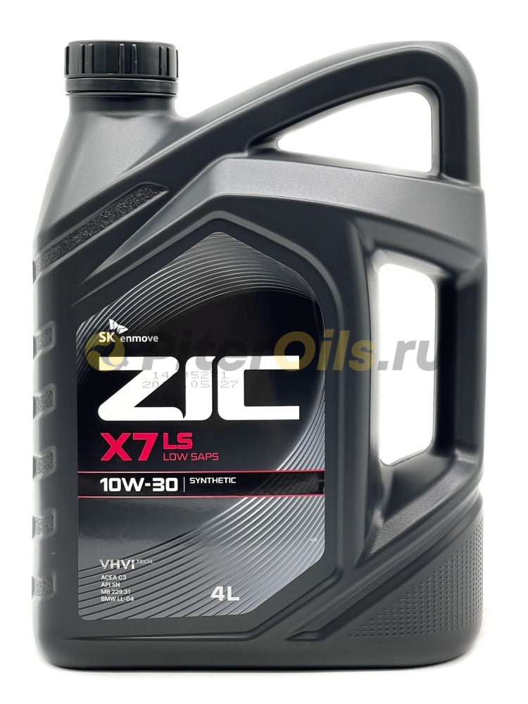 ZIC X7 LS 10w30 (4л) 162649