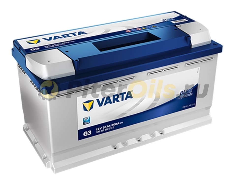 Аккумулятор VARTA Blue Dynamic 95Ah 800А 353x175x190 G3 (- +) 595 402 080 313 2