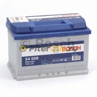 Аккумулятор BOSCH Silver S4 008 74Ah 680A 278x175x190 574 012 068 (- +)