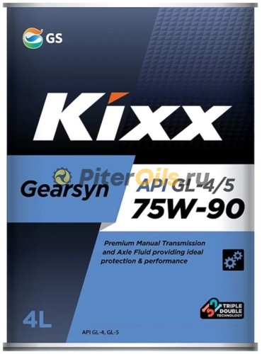 Kixx Gearsyn GL-4/5 75w90 4л L296344TE1/L296344TR1