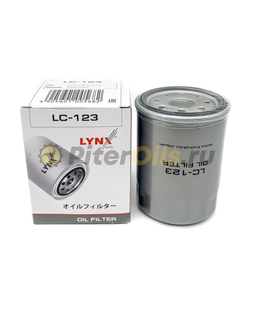 LYNXauto Фильтр масляный LC123 (W610/9)